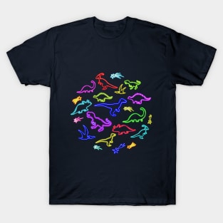 Neon Dinosaurs T-Shirt